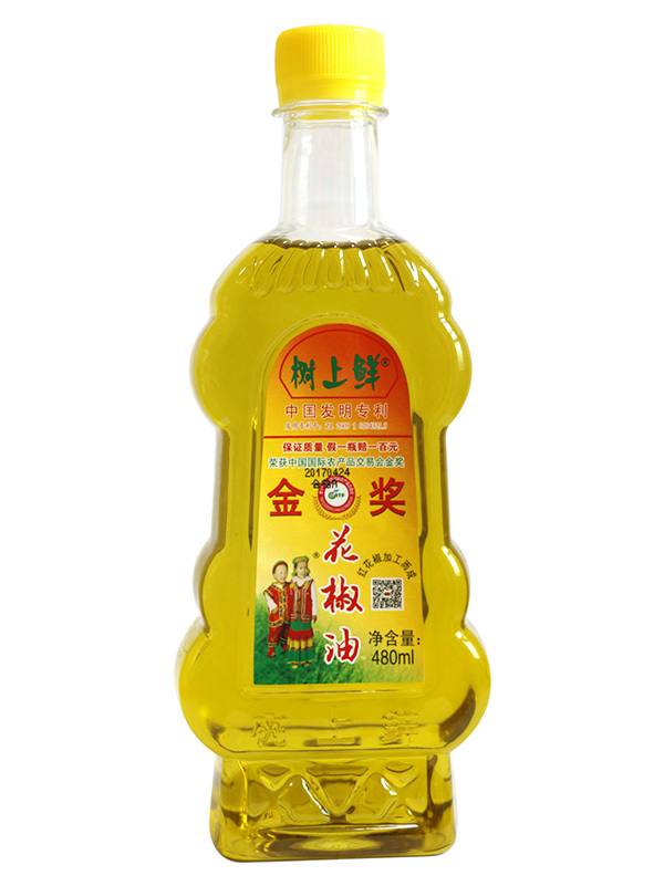 樹上鮮花椒油480ml