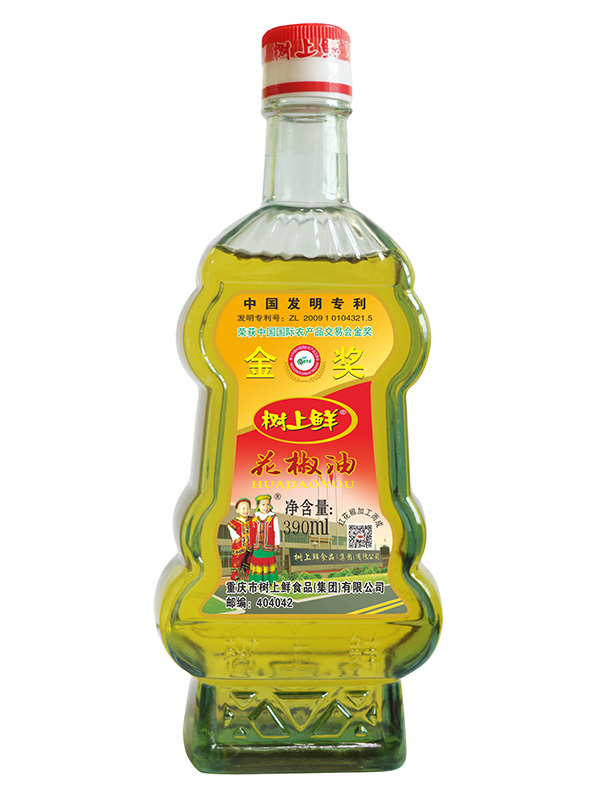 樹上鮮花椒油390ml